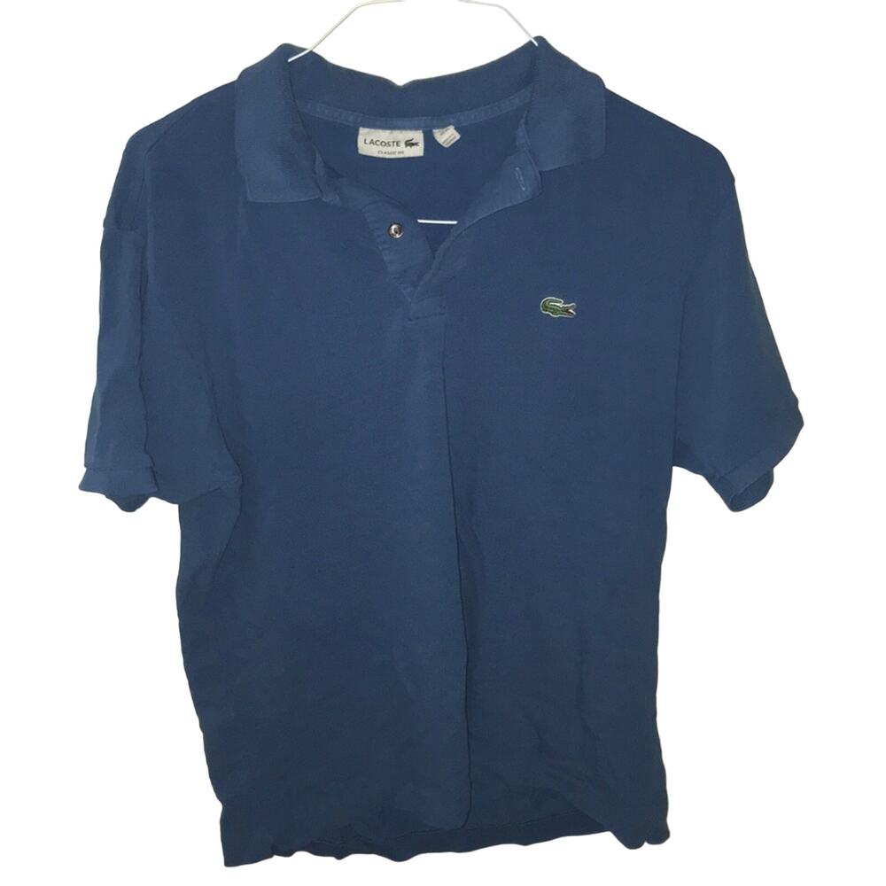 Lacoste Men's classic fit polo blue men’s size XL